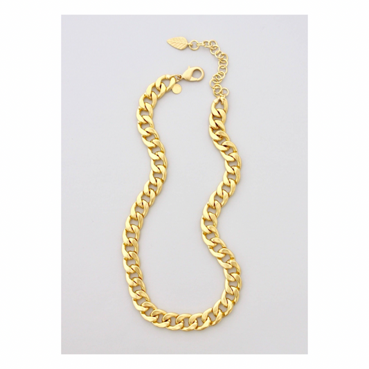David Aubrey • Heavy Chain Necklace • Gold