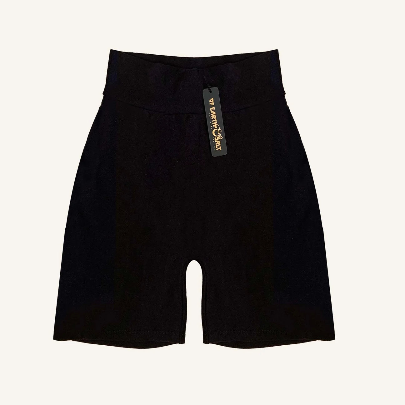 Of Earth & Salt • Bike Shorts • Black