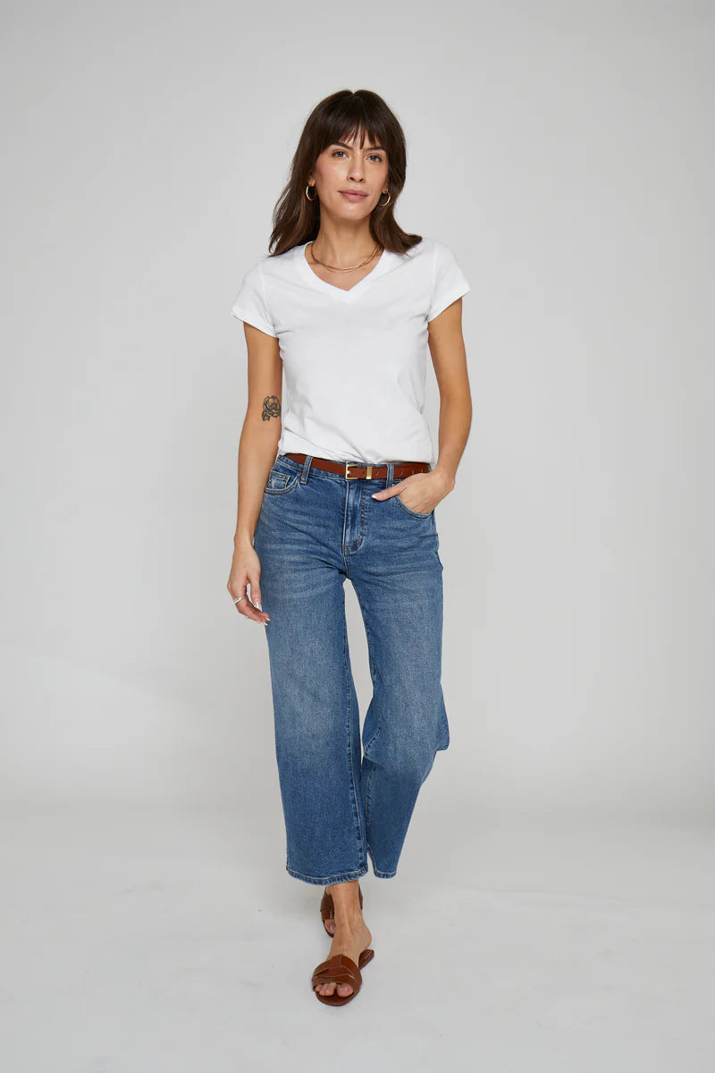 Oliver Logan • Addington High Rise Crop • Vintage Worn