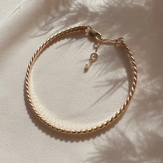 In Situ • Coronado Twist Bracelet • 14K Gold Fill