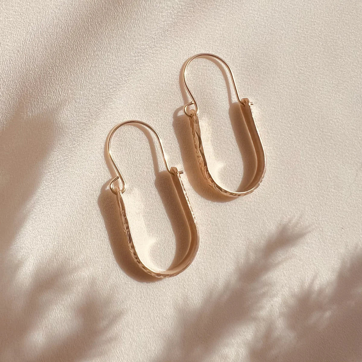 In Situ • Lehua Flora Hoop Earrings • 14K Gold Fill