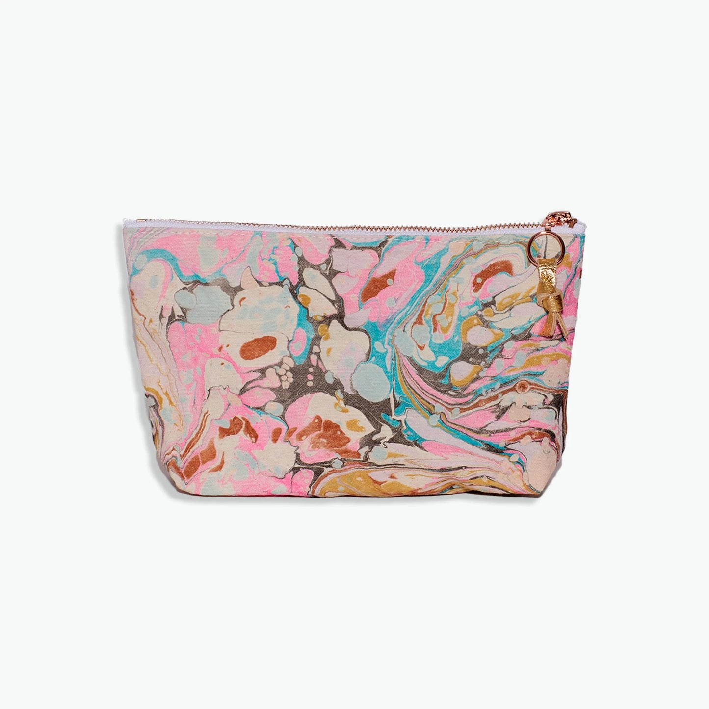 Love Mert • Hand Marbled Zip Pouch • Large • Viper