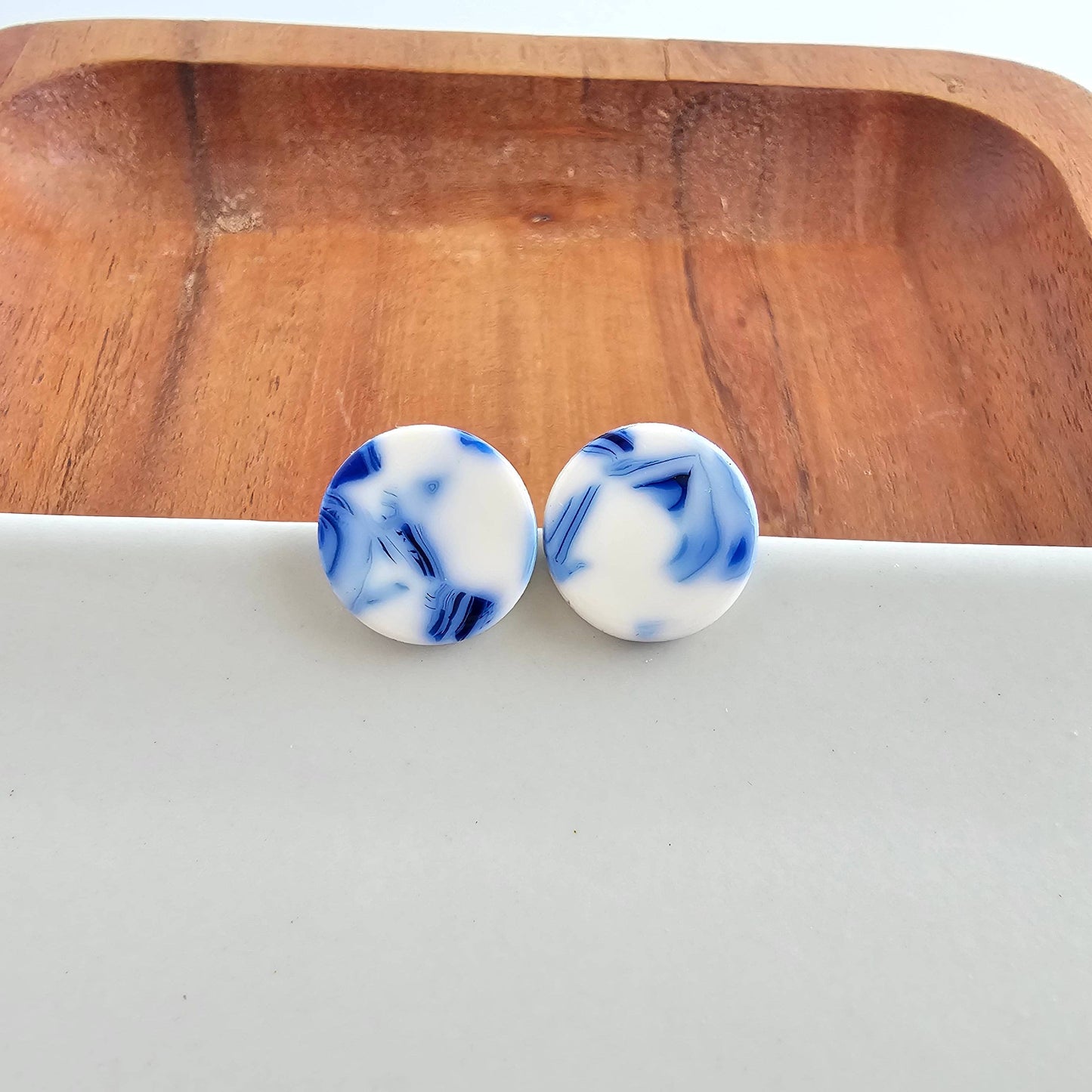 Sophie Studs • Greek Goddess Blue