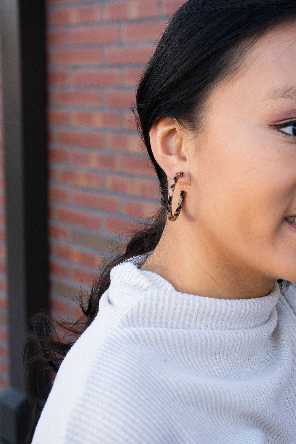 Camy Hoops • Cheetah