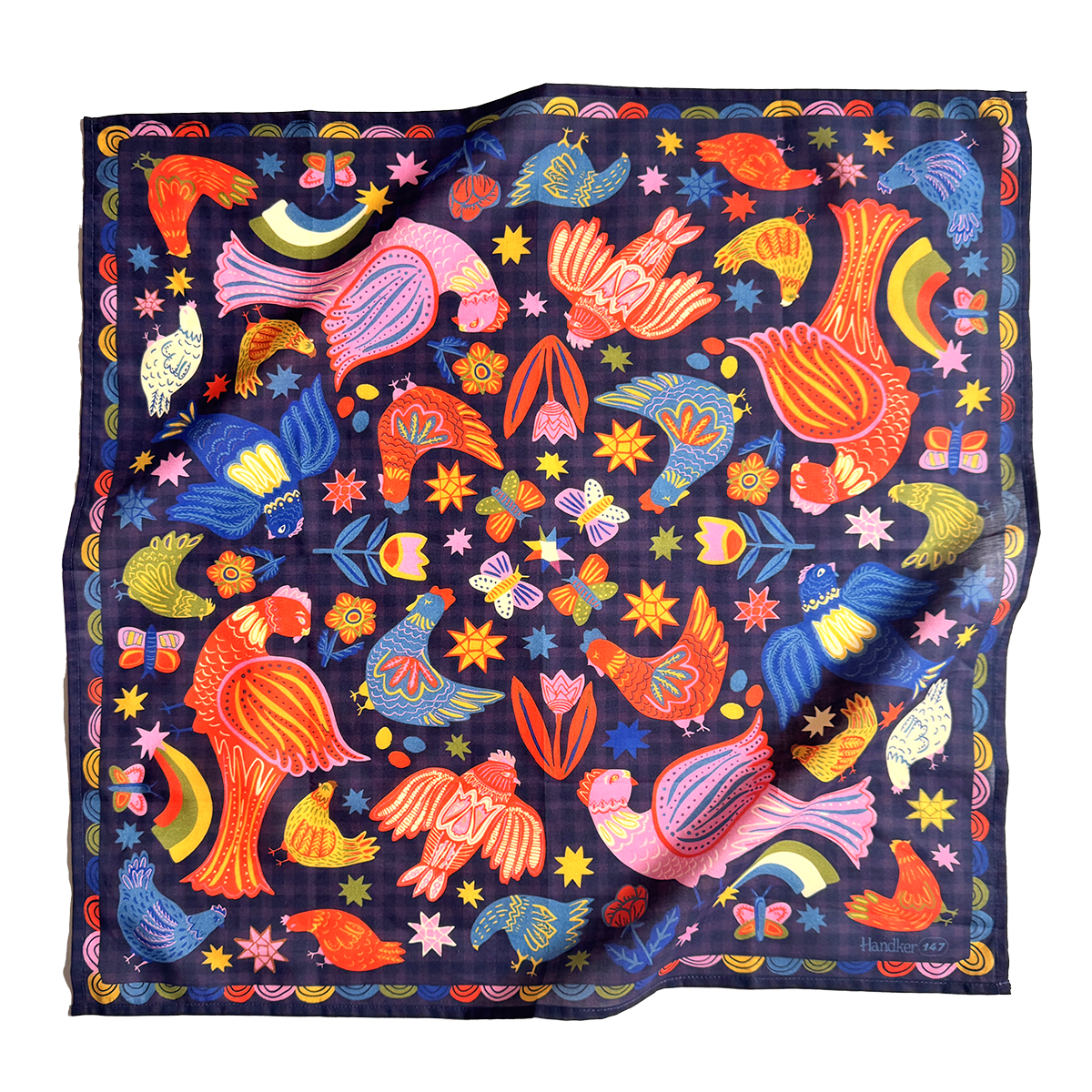 Cotton Bandana • No. 147 Matilda • Colorful