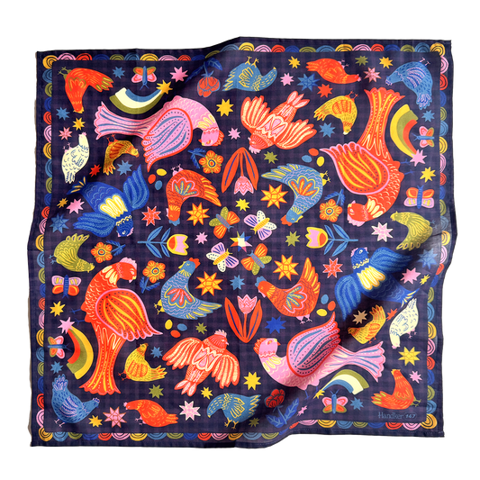 Cotton Bandana • No. 147 Matilda • Colorful