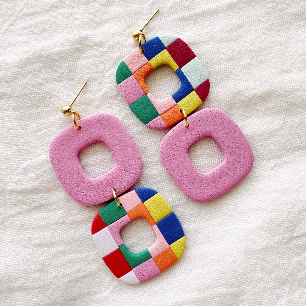 Meadow & Mae • Sigrid Statement Earrings • Multicolor