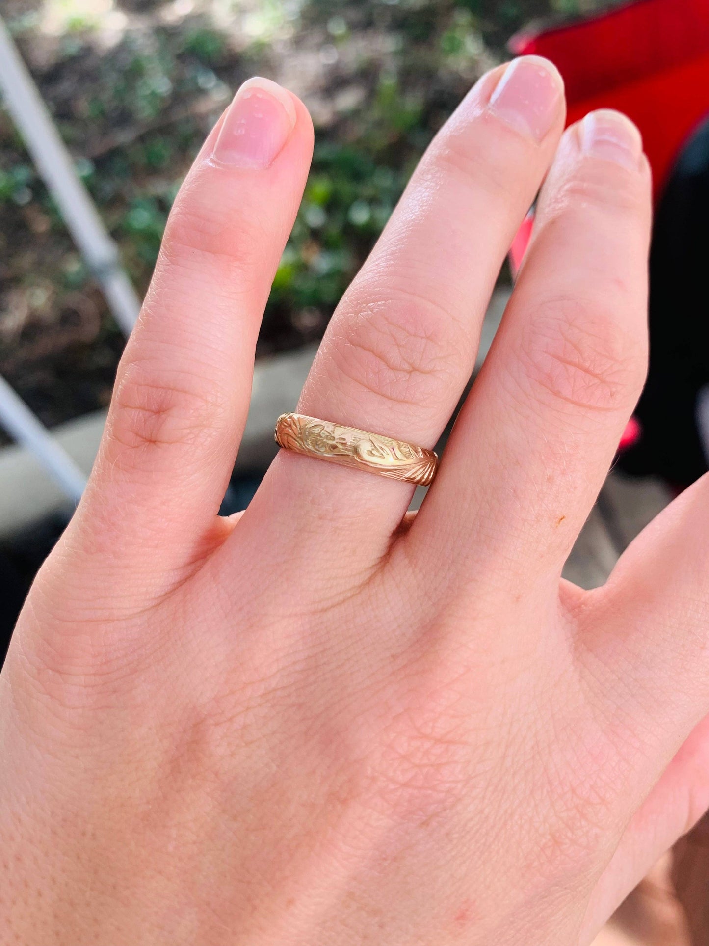 Whimsy Band Ring • 14k Gold Fill