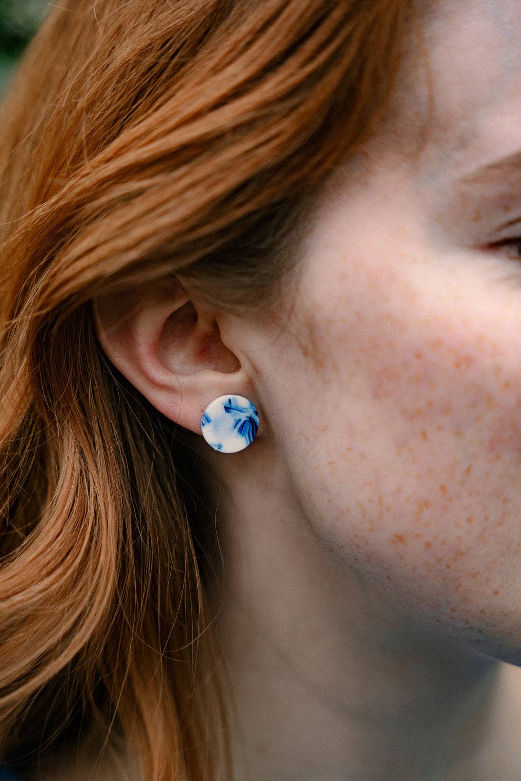 Sophie Studs • Greek Goddess Blue