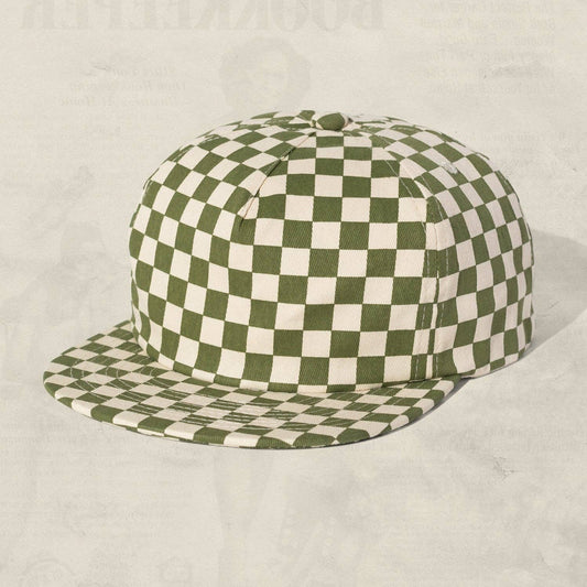 Checkerboard Field Trip Hat • Cactus