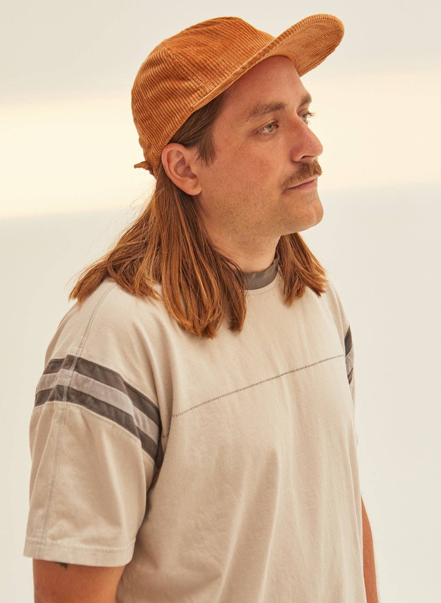 Corduroy Field Trip Hat • Eggshell