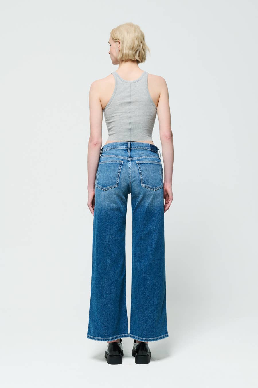 Etica • Romi French Wide Leg Denim • Marine