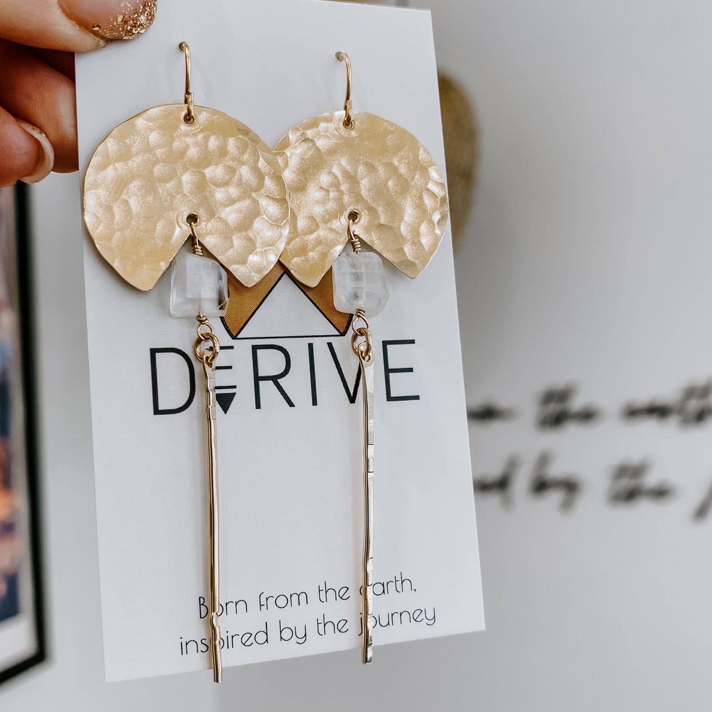 Free Spirit Moonstone Earrings • 14k Gold Filled
