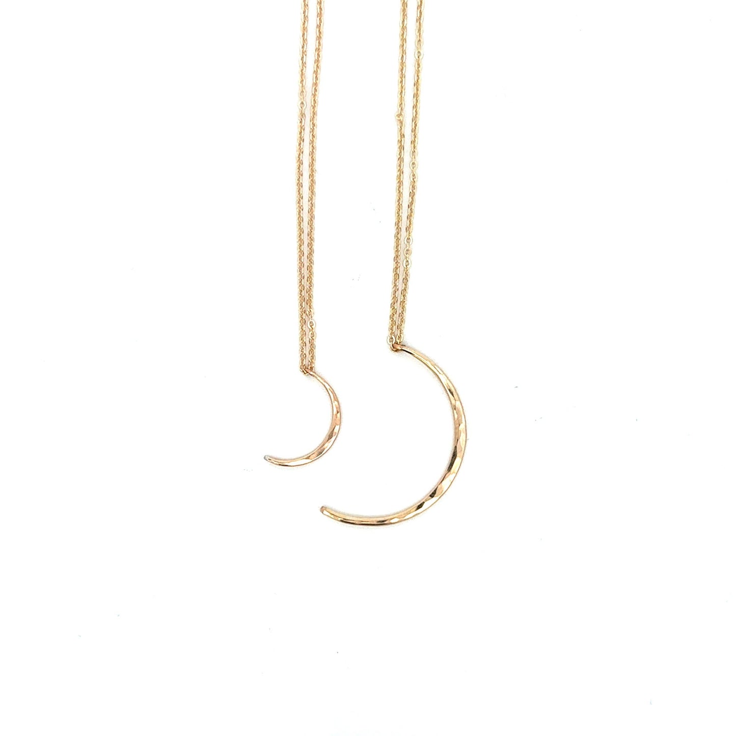 Diana Moon Necklace • Gold Fill