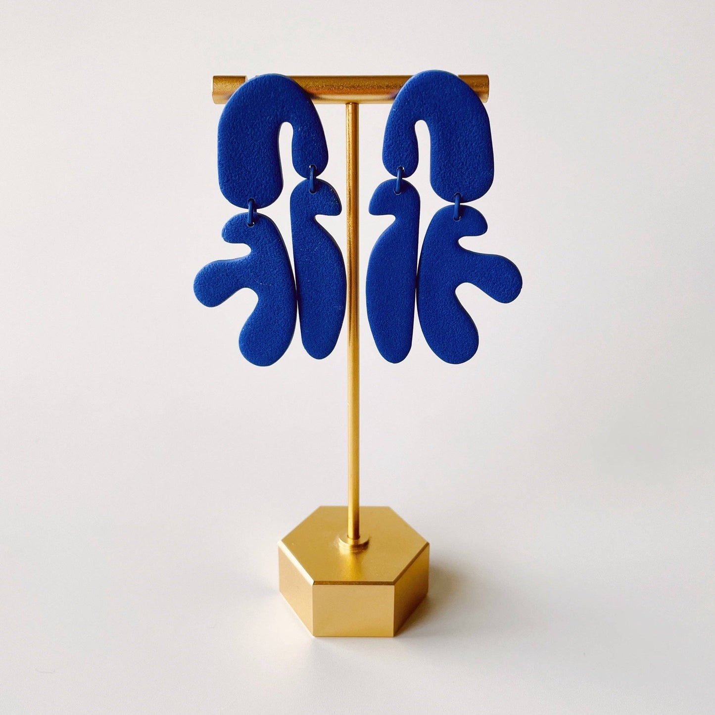 Meadow & Mae • Isa Statement Earrings • Cobalt