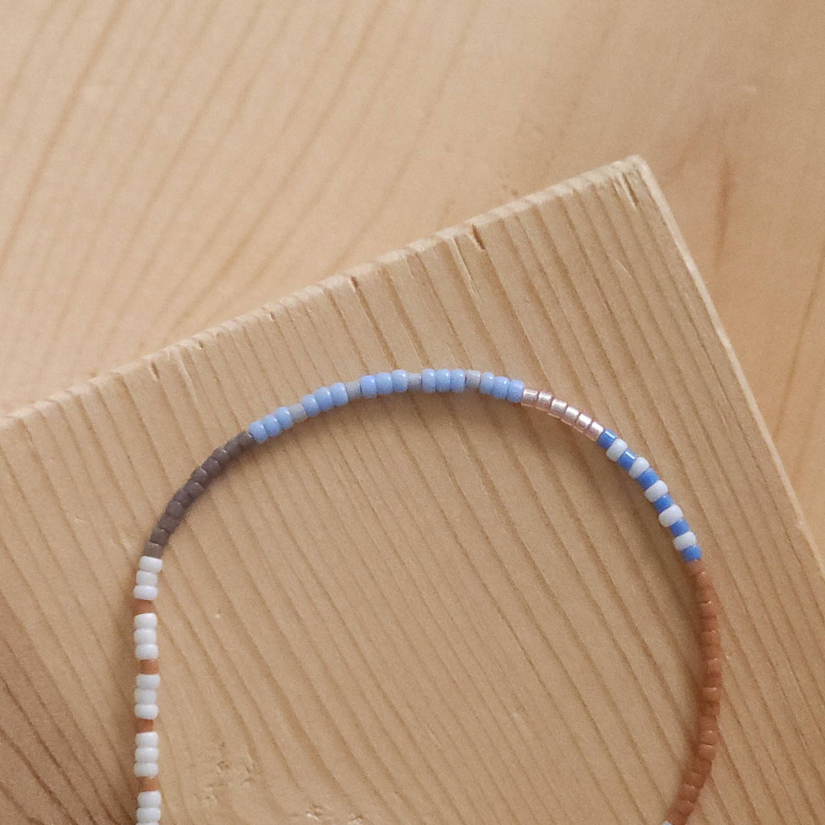 Adjustable Beaded Bracelet No. 114 • Multi-Color