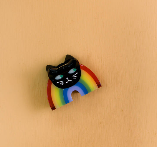 Rainbow Cat Hair Claw