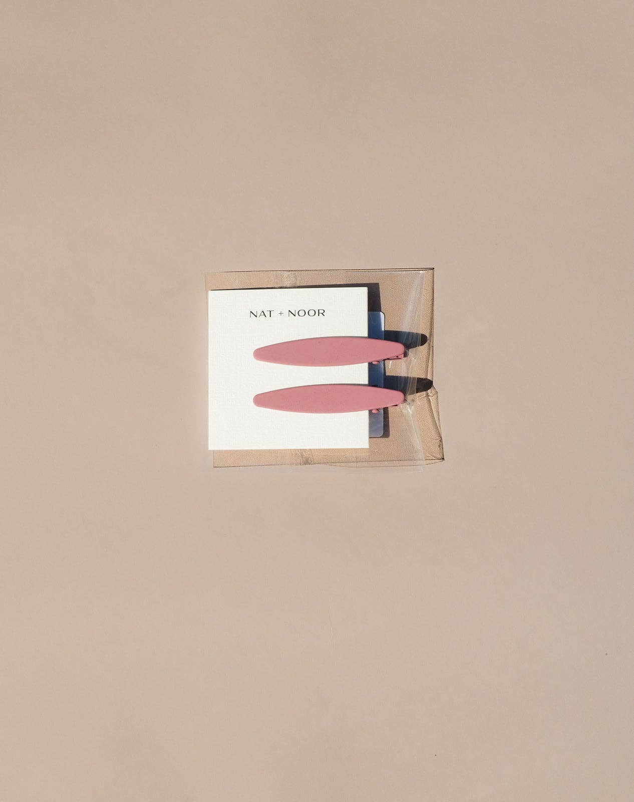 Nat + Noor • Celine Hair Clips • Seashell Pink