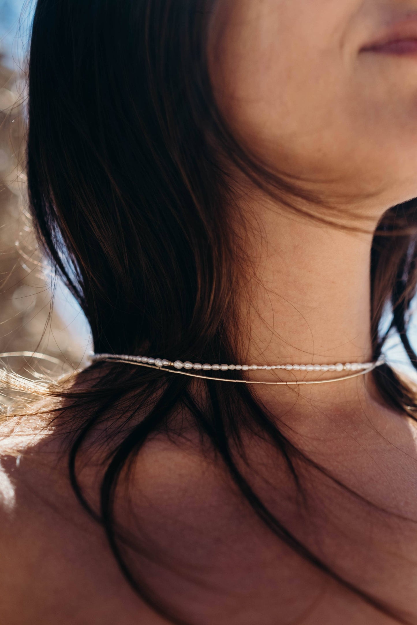 The Swell Life • Ebb & Flow Pearl Necklace • 14K Gold Fill