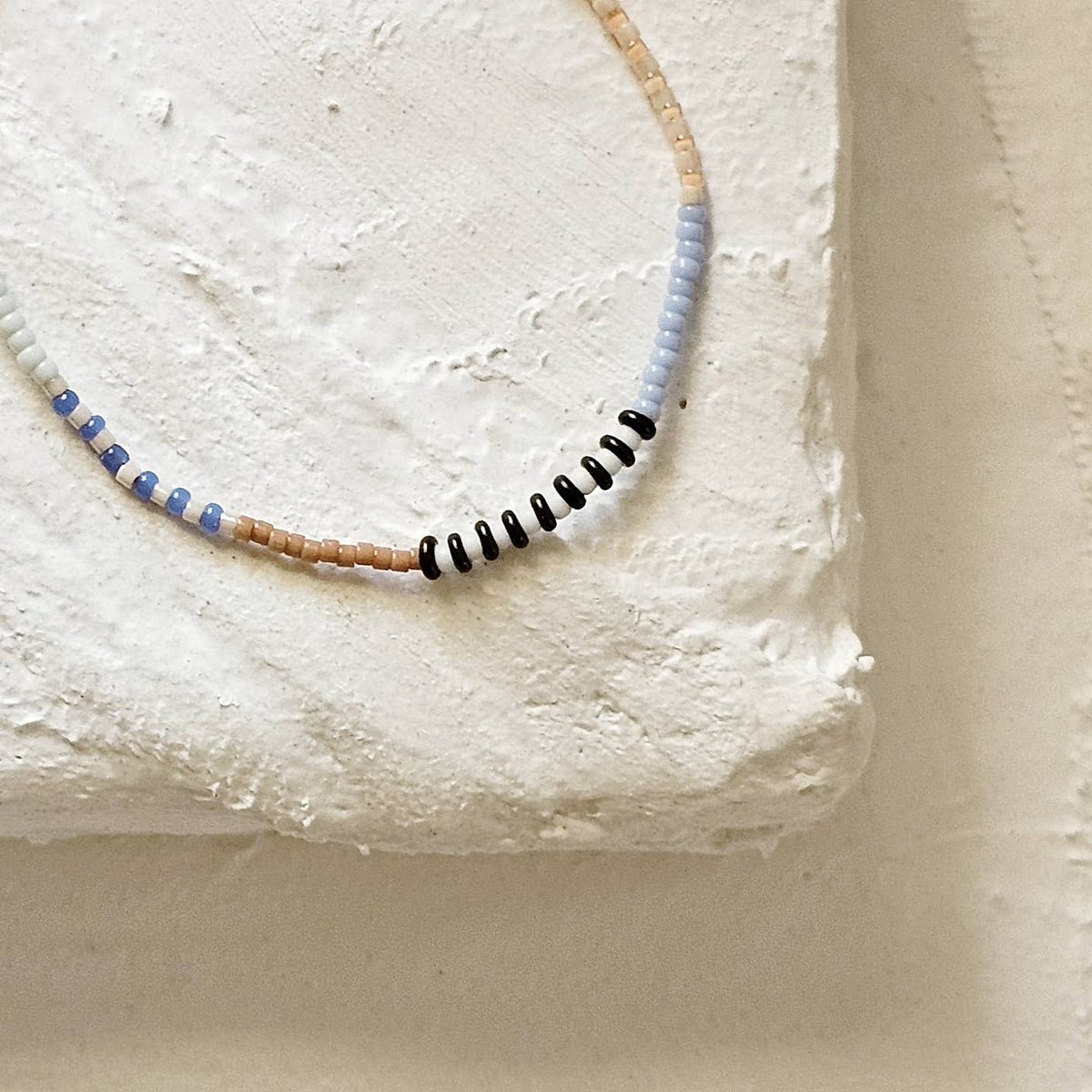 Adjustable Beaded Bracelet No. 151 • MultiColor