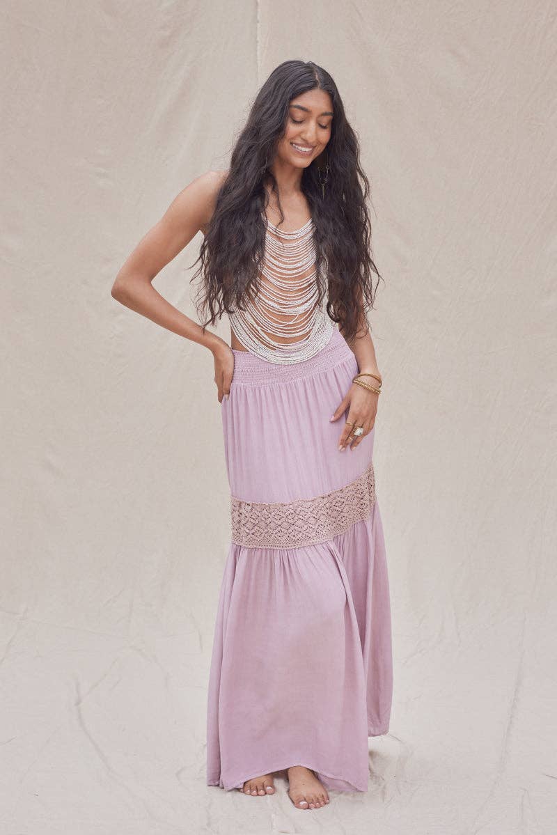 Jen’s Pirate Booty • Zenni Maxi Skirt • Mauve