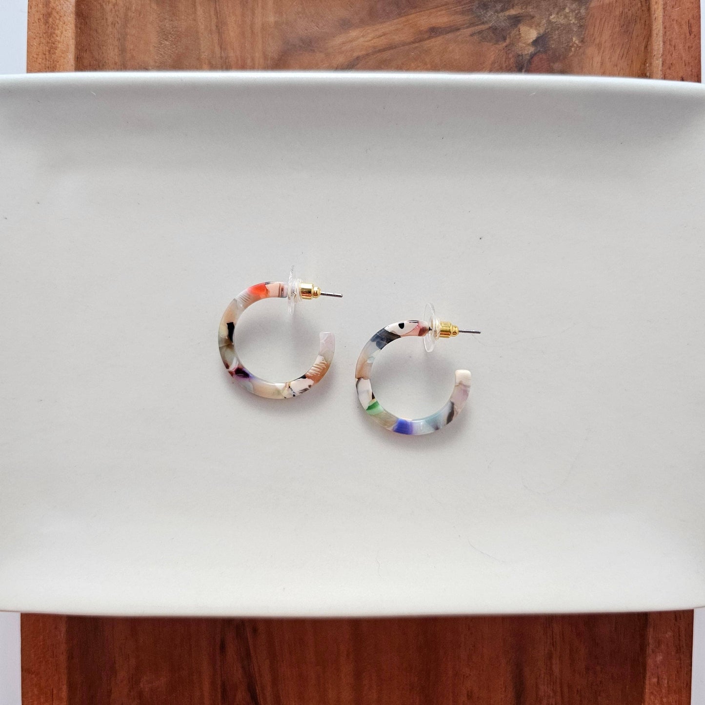 Cam Mini Hoops • Multicolor