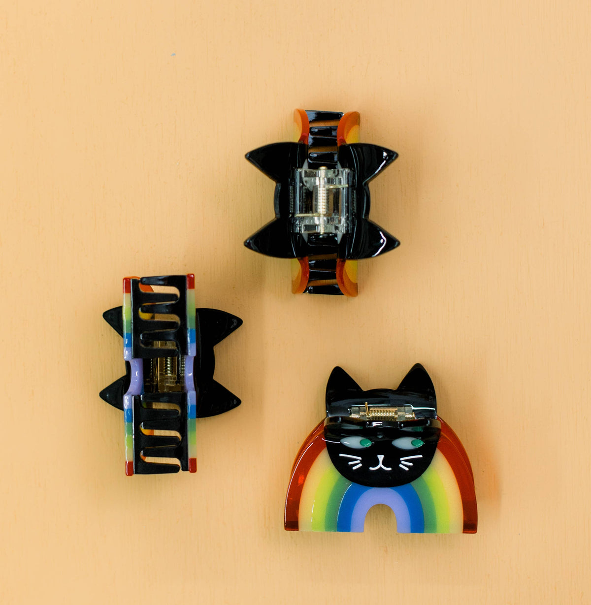 Rainbow Cat Hair Claw