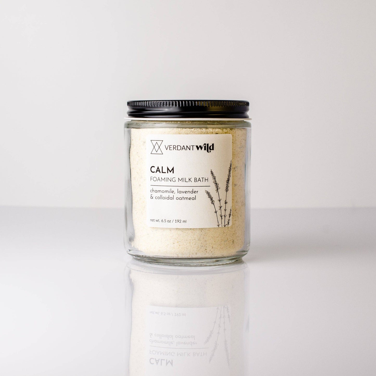 Verdant Wild Apothecary • CALM foaming milk bath