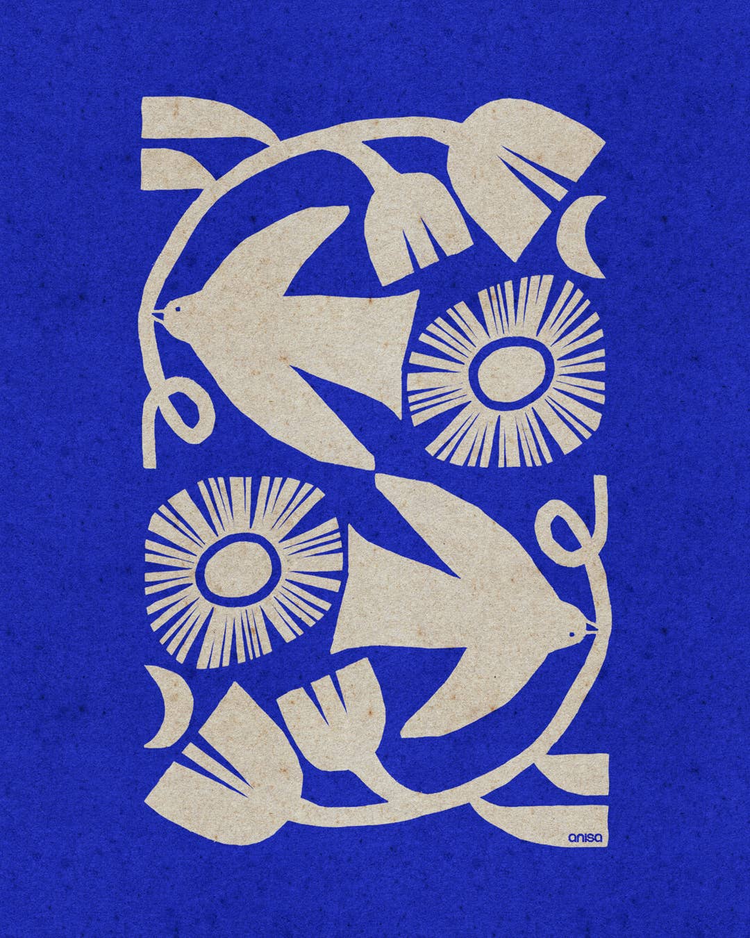 Anisa Makhoul • Art Print • Messenger Birds