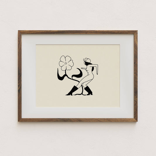 Flower Dance • Art Print • 8x10