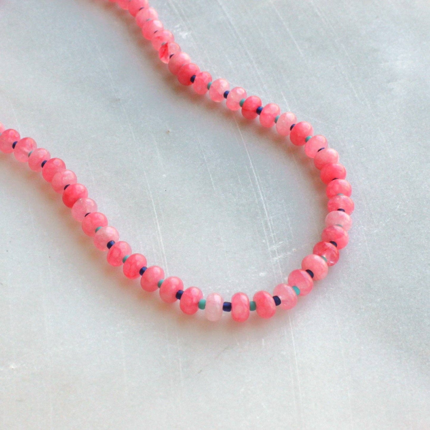 The Silver Wren • Reef Candy Bead Necklace