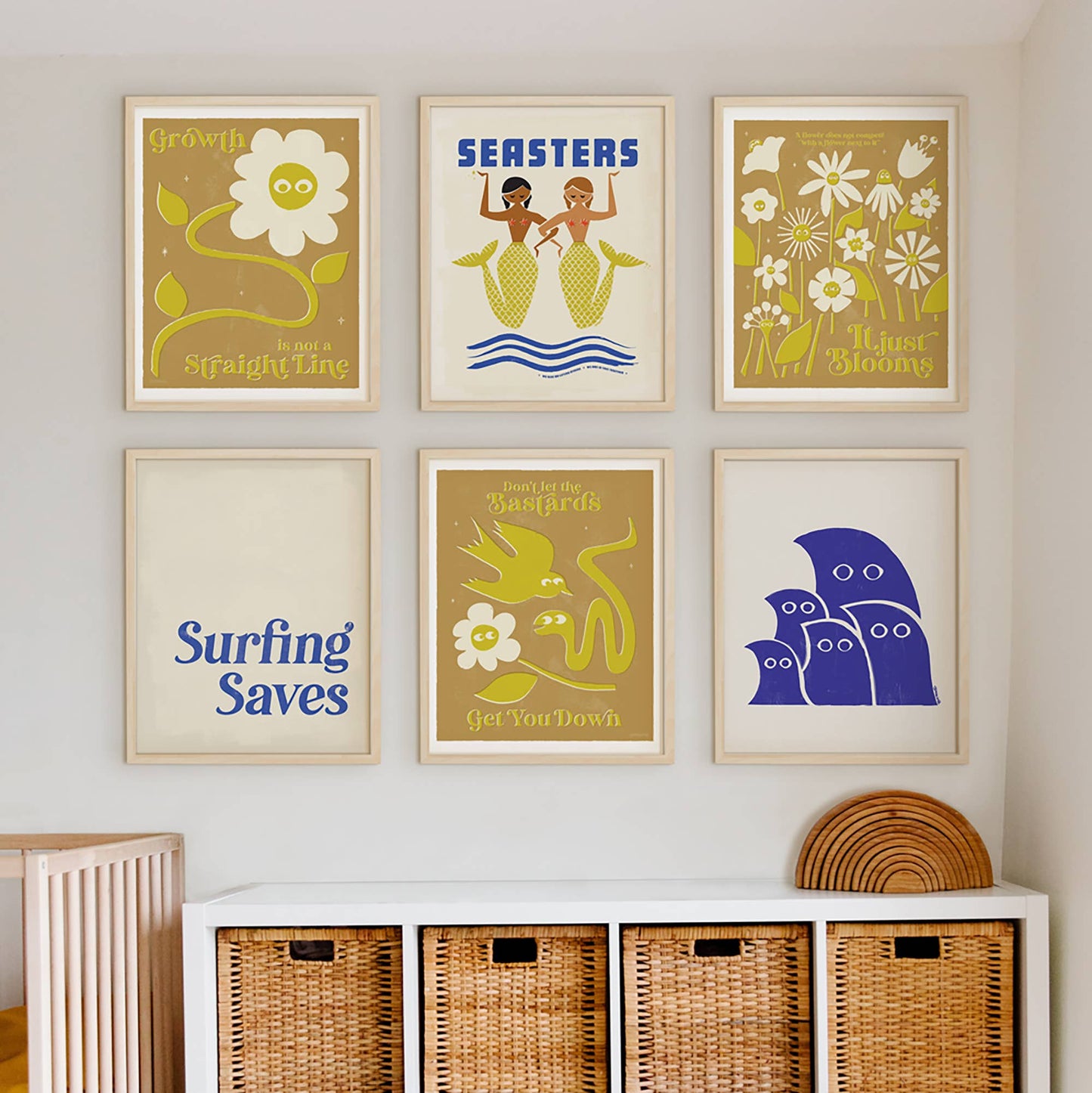 Art Print • Waves For All • 8"x10"