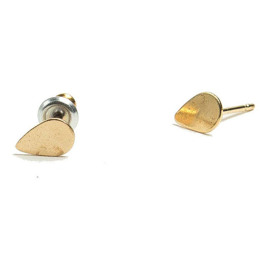 Tilly Doro Teardrop Stud Earrings Gold