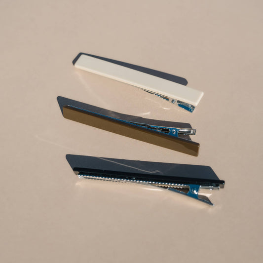Nat + Noor • Evie Hair Clips • Neutral Tones
