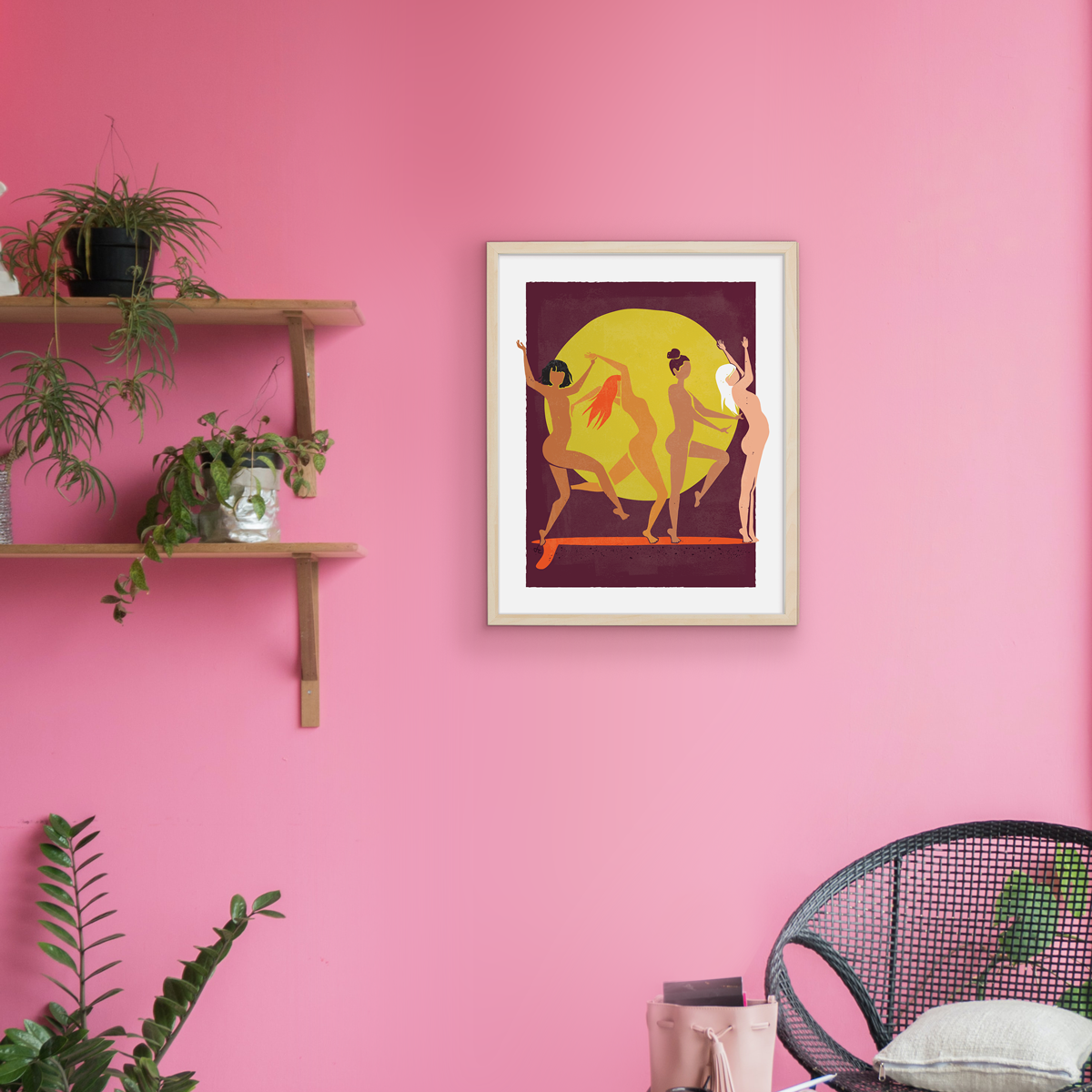 Art Print • Sea Line Women • 8"x10"