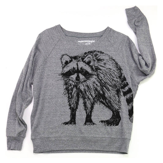 Super Maggie • Pia Pullover • Raccoon • Heather Grey