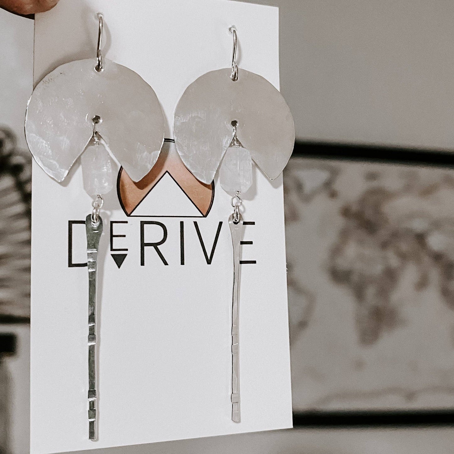Free Spirit Moonstone Earrings • Sterling Silver