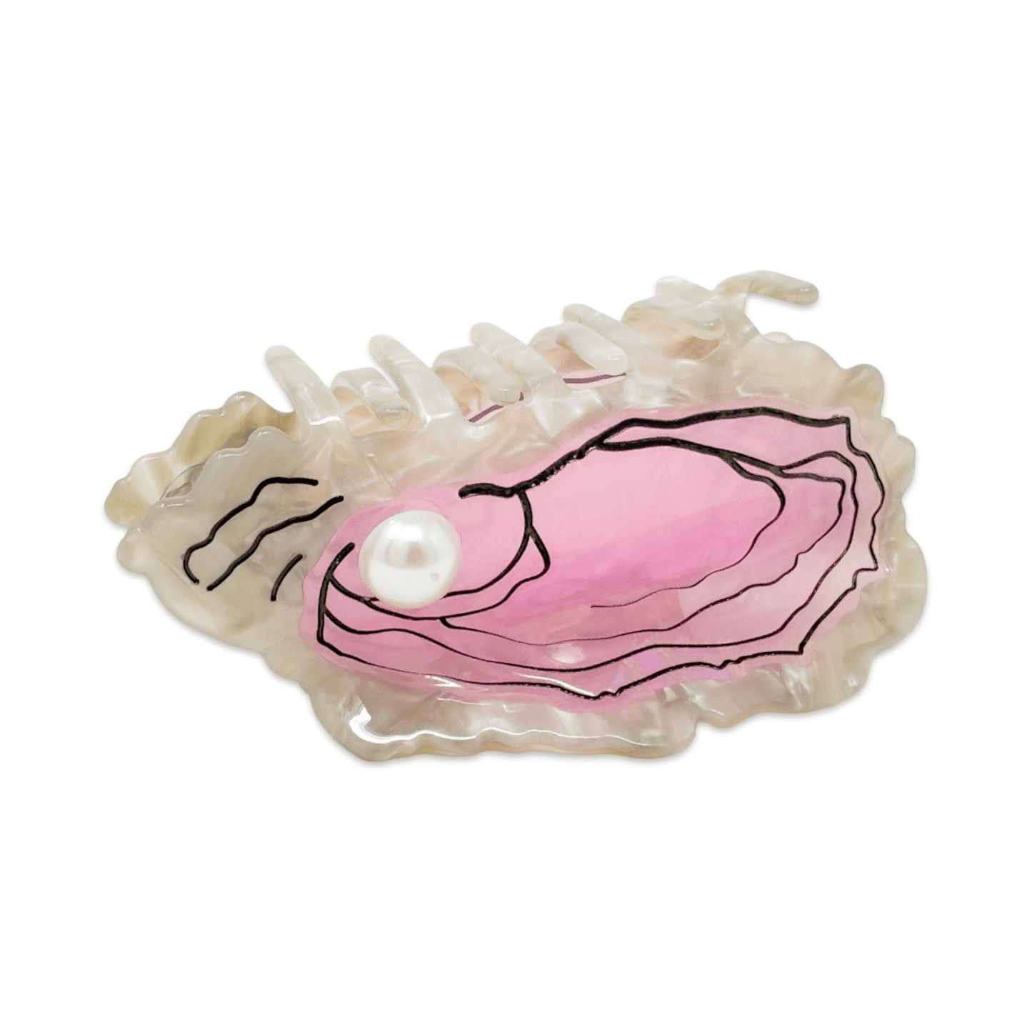 Jenny Lemons • Oyster Hair Claw Clip • Large