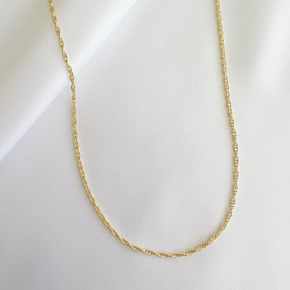 West Coast Rope Chain Necklace • Gold Filled