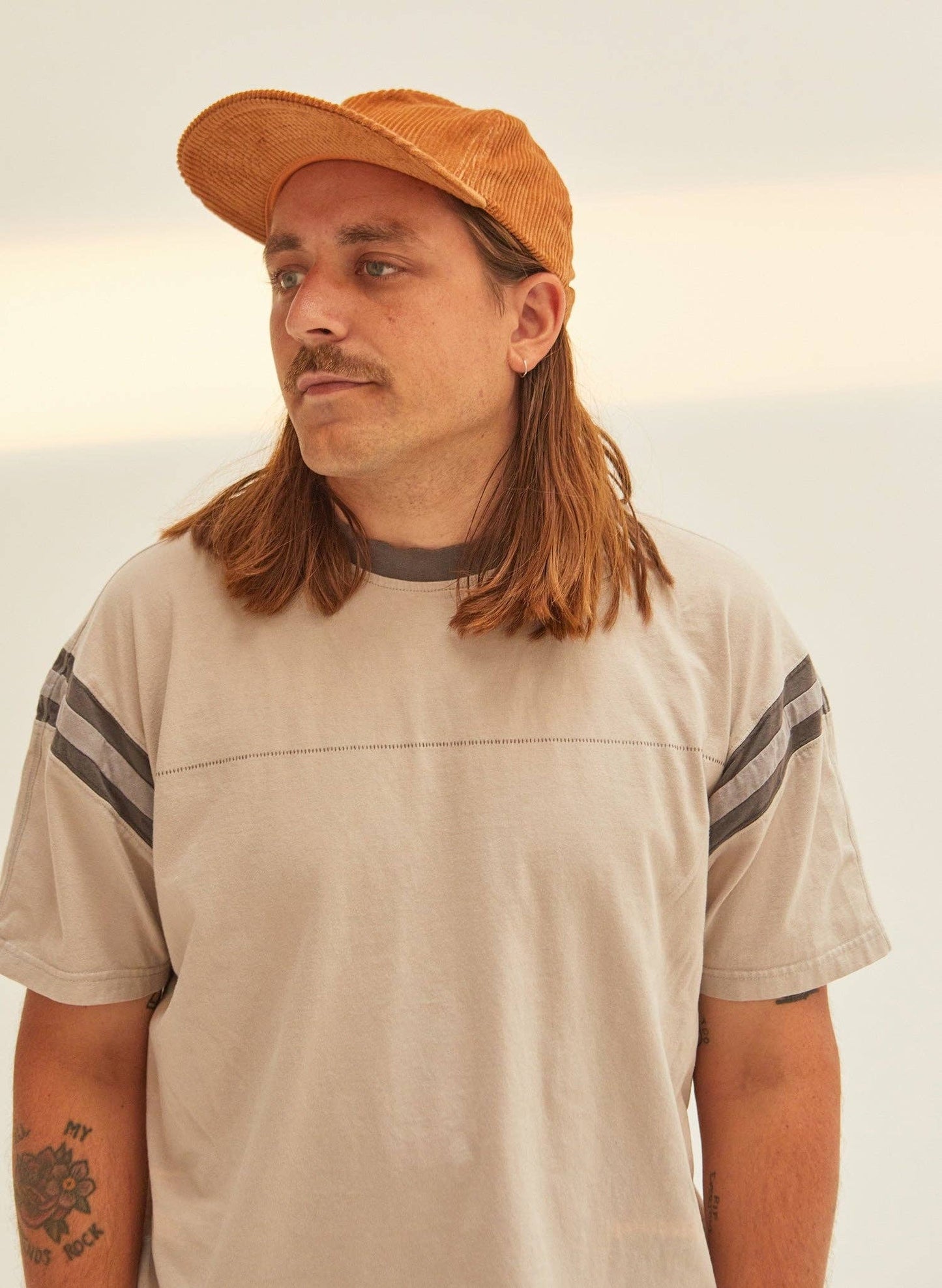 Corduroy Field Trip Hat • Eggshell