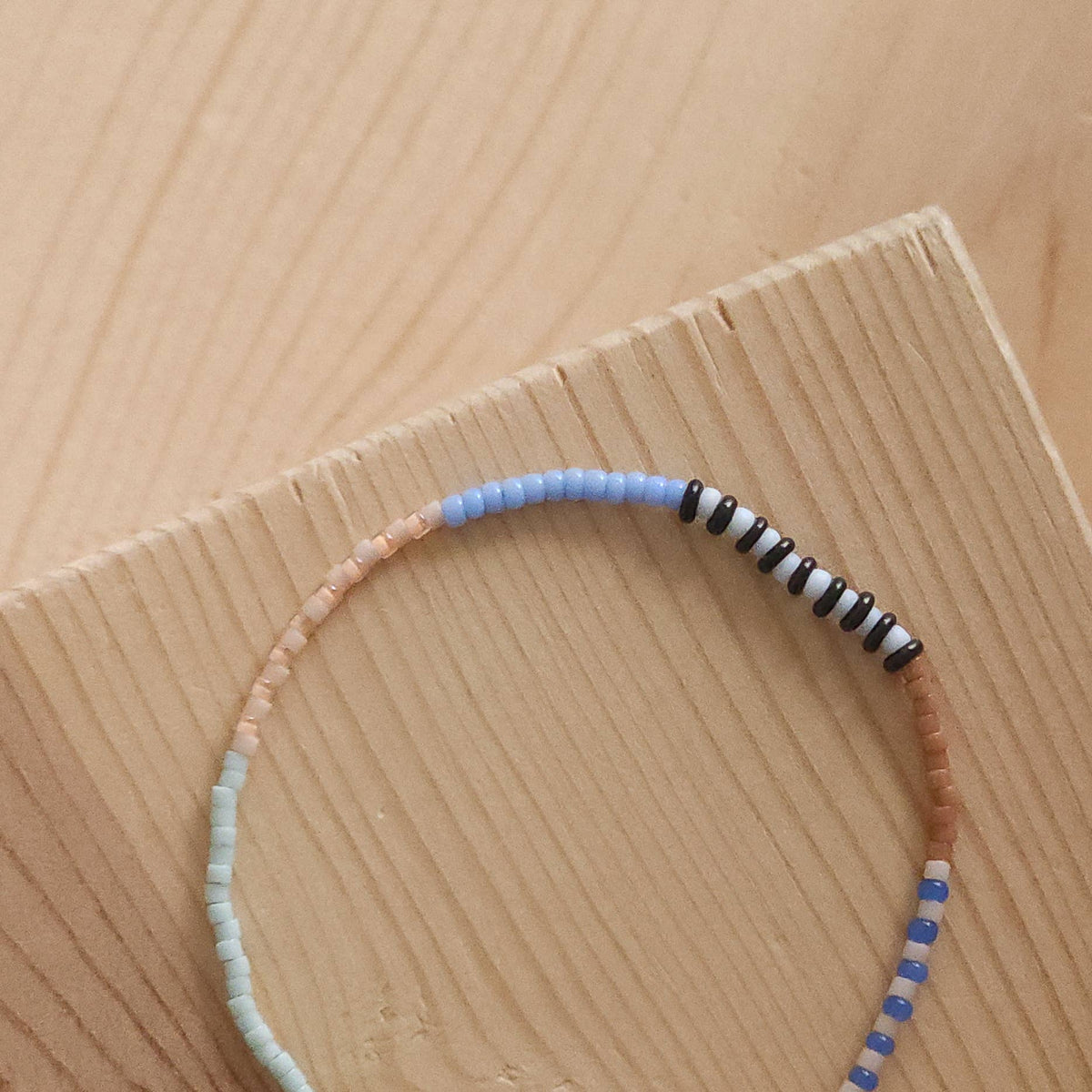 Adjustable Beaded Bracelet No. 151 • MultiColor