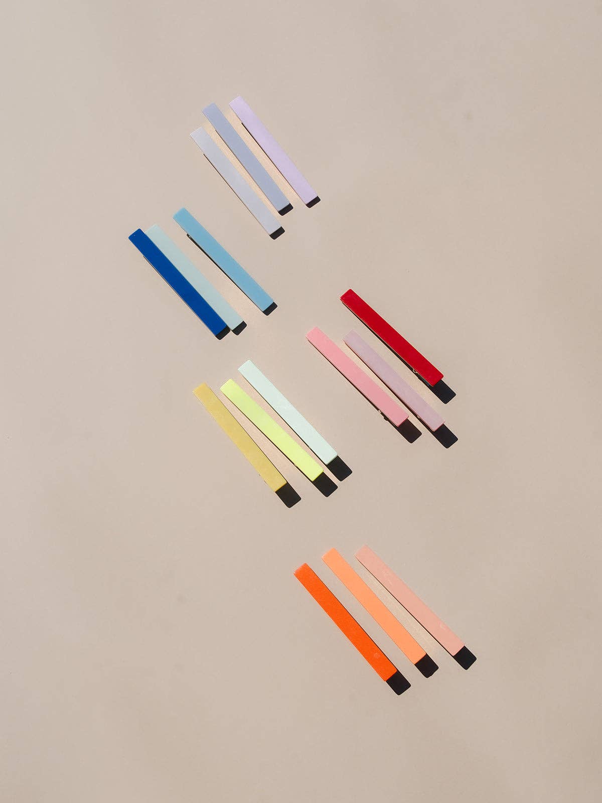 Nat + Noor • Evie Hair Clips • Blue Maize