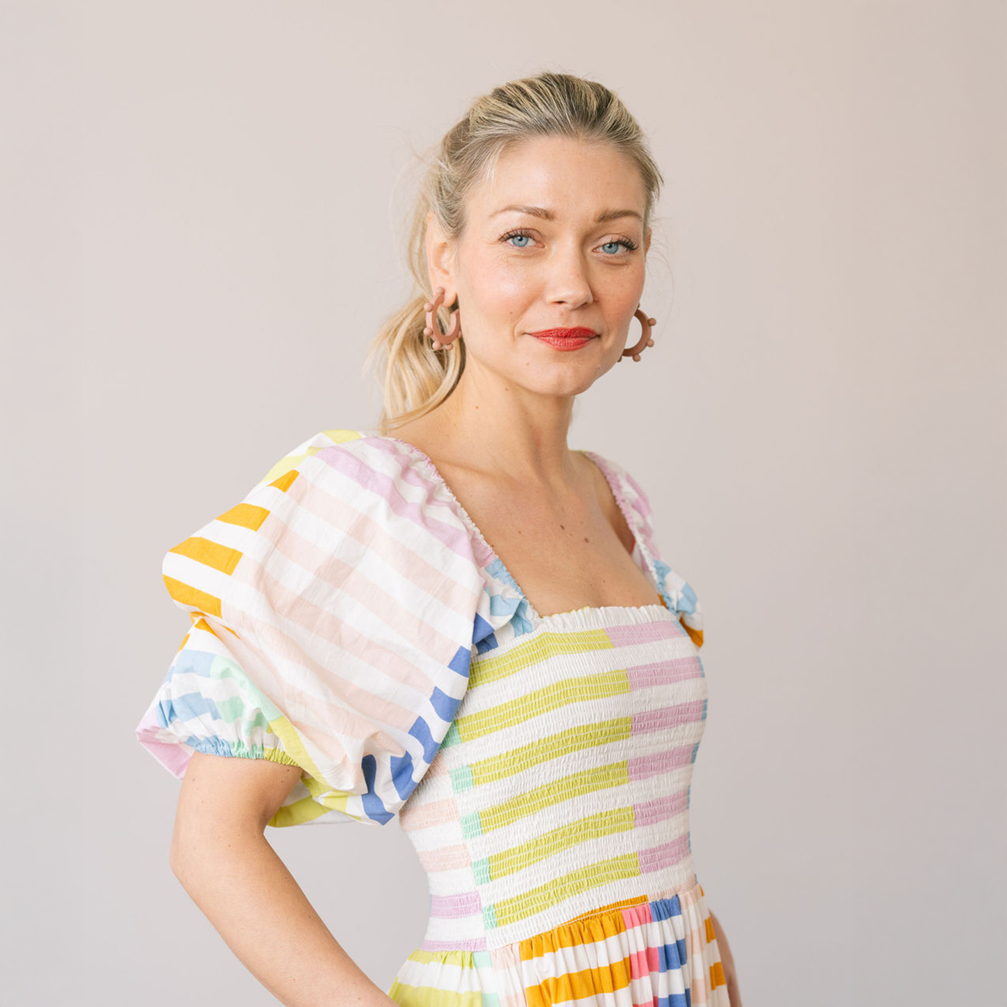 Sunshine Tienda • Stripe Tula Dress • Colorful