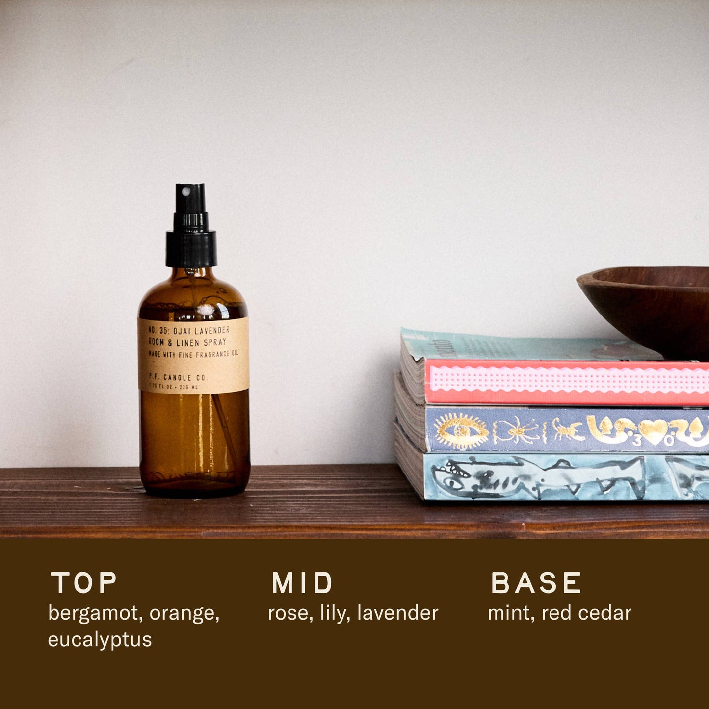 P.F. Candles • Room & Linen Spray • Ojai Lavender