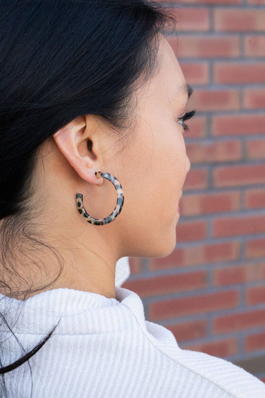 Camy Hoops • Cheetah