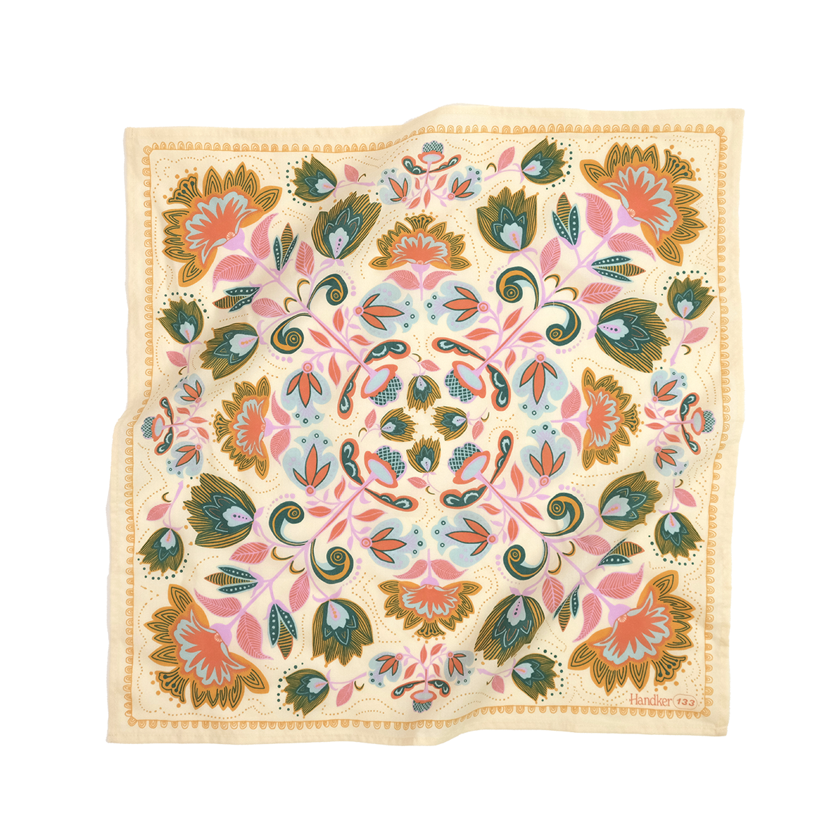 Cotton Bandana No. 133 Ingrid Cream