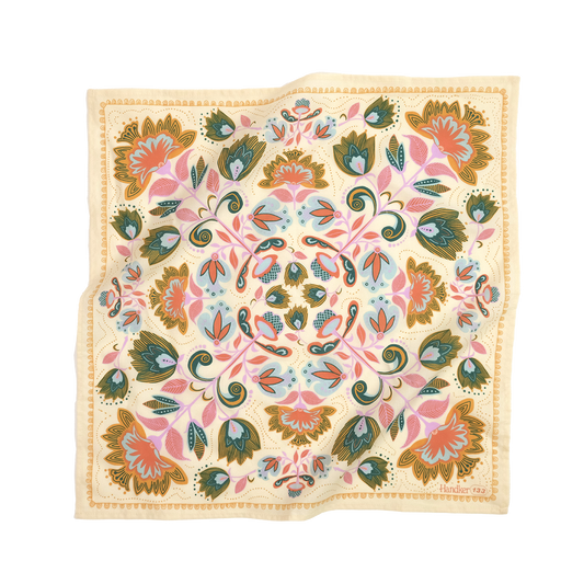 Cotton Bandana No. 133 Ingrid Cream