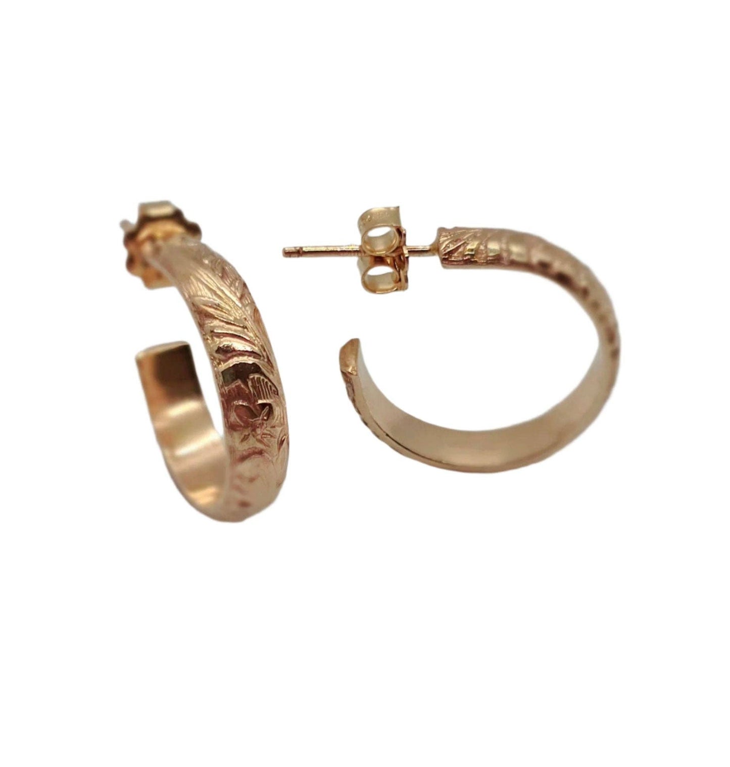 Flora Hoops • 14k Gold Fill • Small or Large