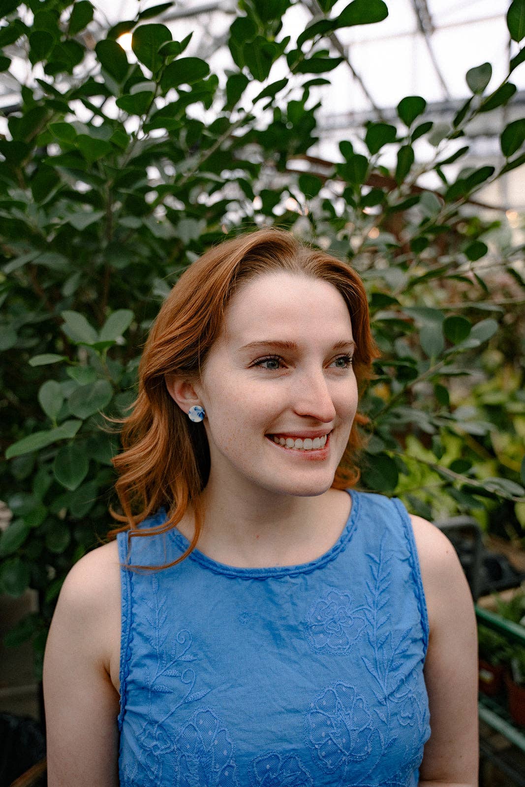 Sophie Studs • Greek Goddess Blue