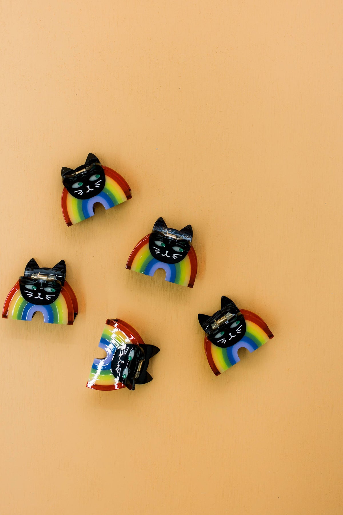 Rainbow Cat Hair Claw